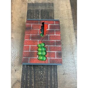 Marvel The Incredible Hulk DVD 2008 Special Edition 3D Smash Brick Wall Case